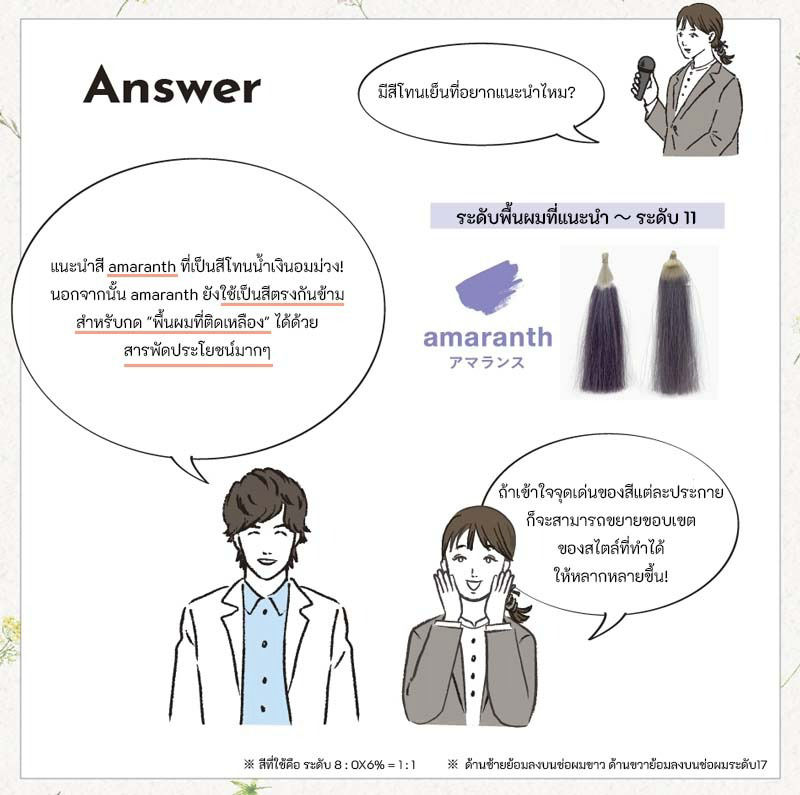 แนะนำสี amaranth ที่เป็นสีโทนน้ำเงินอมม่วง!
